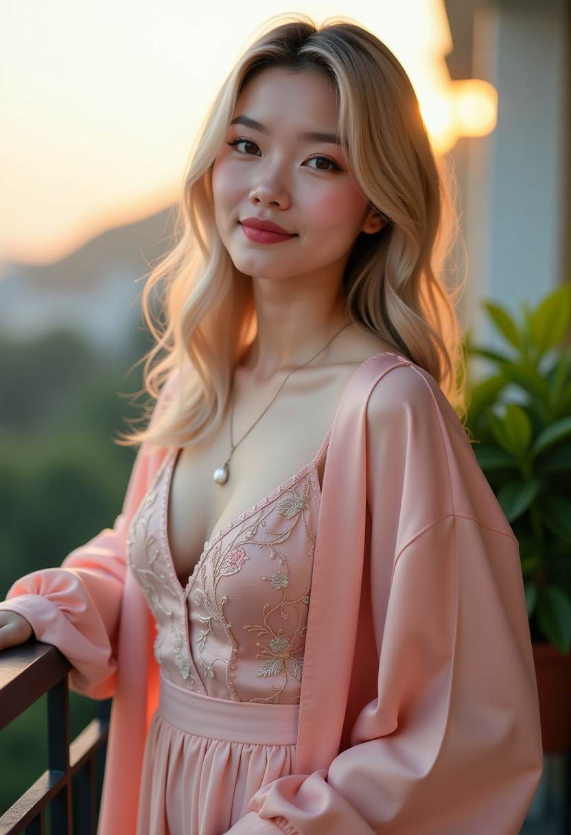 林间灯火